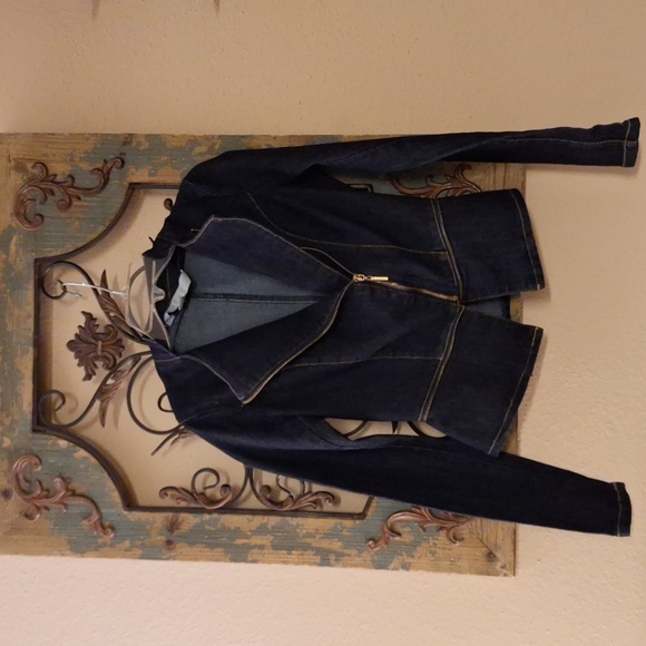 Nicki Minaj Fitted Denim Jean Jacket. Size XS - Picture 7 of 15